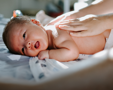 Massage bébé